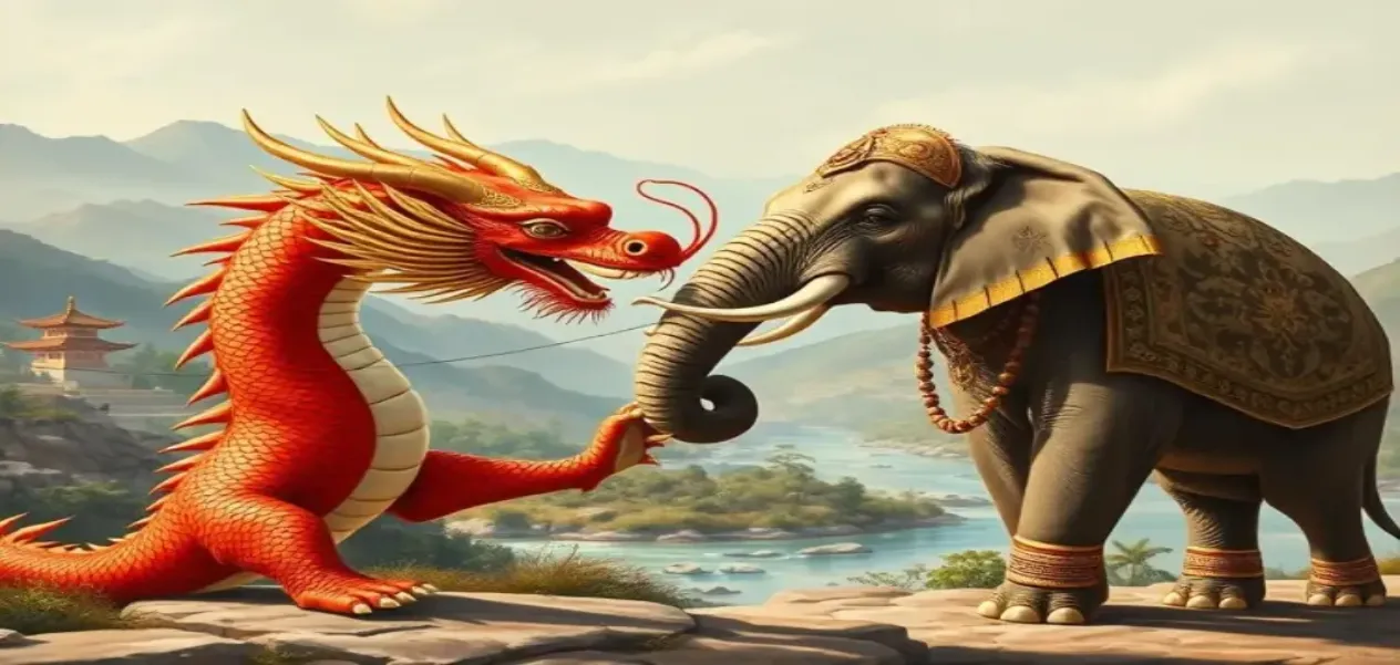 When the dragon meets the elephant: a new dance of diplomacy