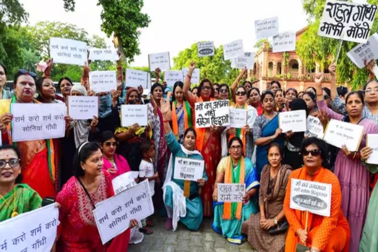 NDA's five-hour Bihar bandh in protest against the derogatory comments on the Prime Minister's mother