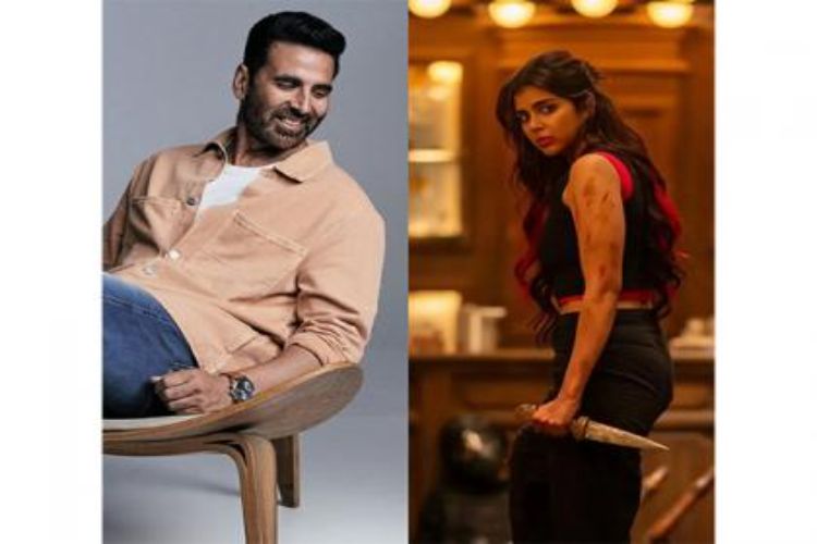 Akshay Kumar posted a message praising 'Loka' actress Kalyani Priyadarshan