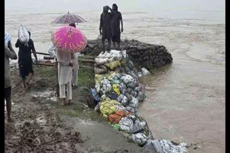 Ludhiana administration issued alert after threat of embankment breach