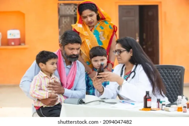 The village's first need: Hospital