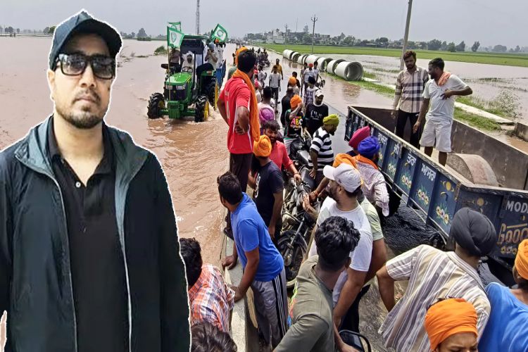 Mika Singh and his NGO 'Divine Touch' became a support for the Punjab flood victims
