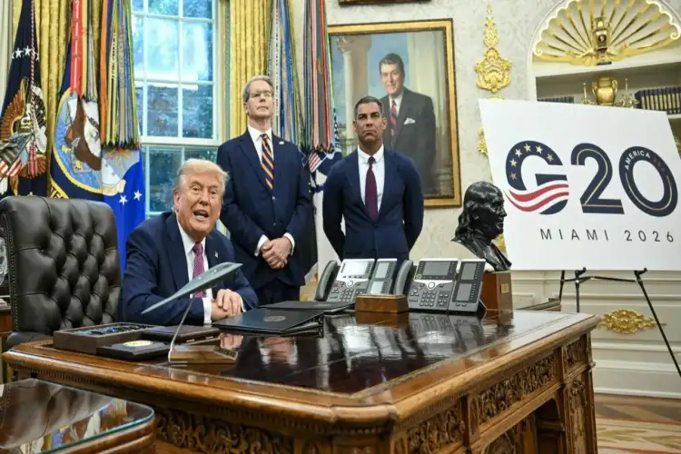Trump confirms US to host 2026 G20 Summit in Miami