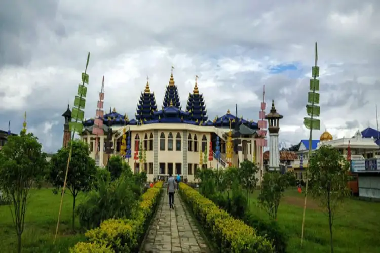 Stage being erected in Imphal, beautification works underway in view of PM's likely visit to Manipur