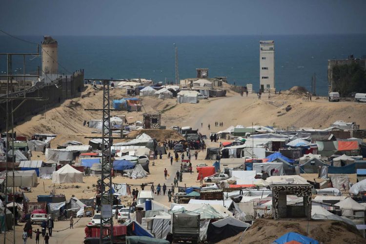Egypt and Qatar strongly condemn Netanyahu's statement on Gaza displacement