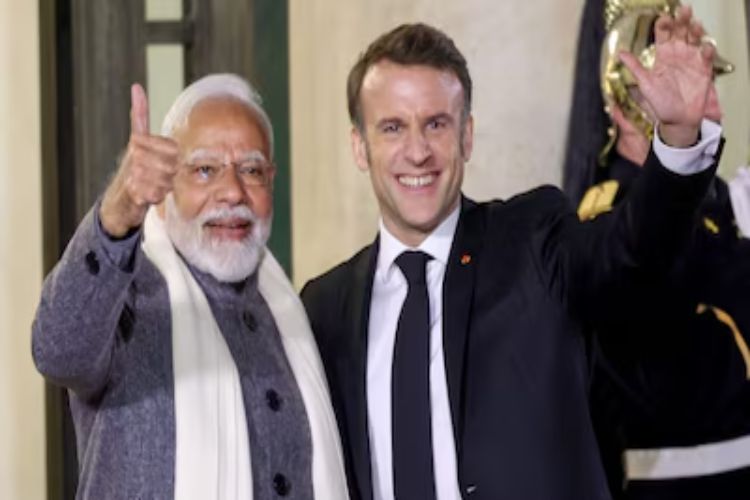 Prime Minister Modi spoke to French President Macron