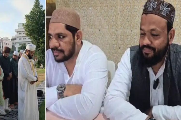 Hyderabad: Controversy over collective thanksgiving prayers on Miladunnabi , Mufti Khalid and Sarfaraz Khan apologize to the Ummah