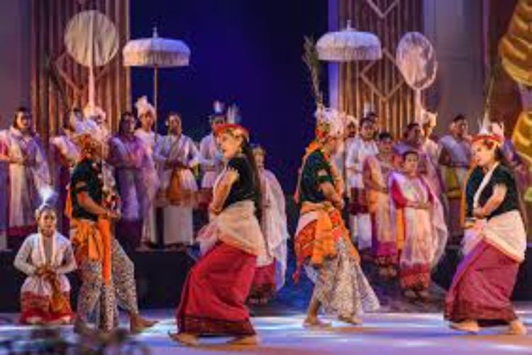 Manipur cultural team performed at the inauguration of Singapore Deepawali festival