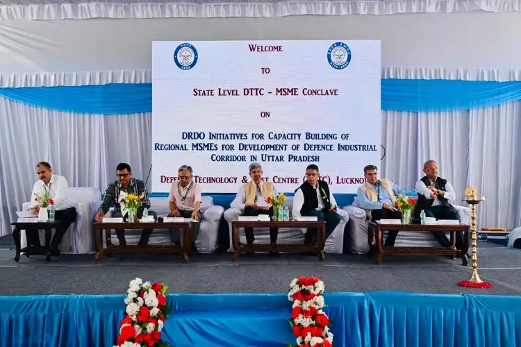 DRDO organises conclave for capacity building of MSMEs for development of UP Defence Industrial Corridor