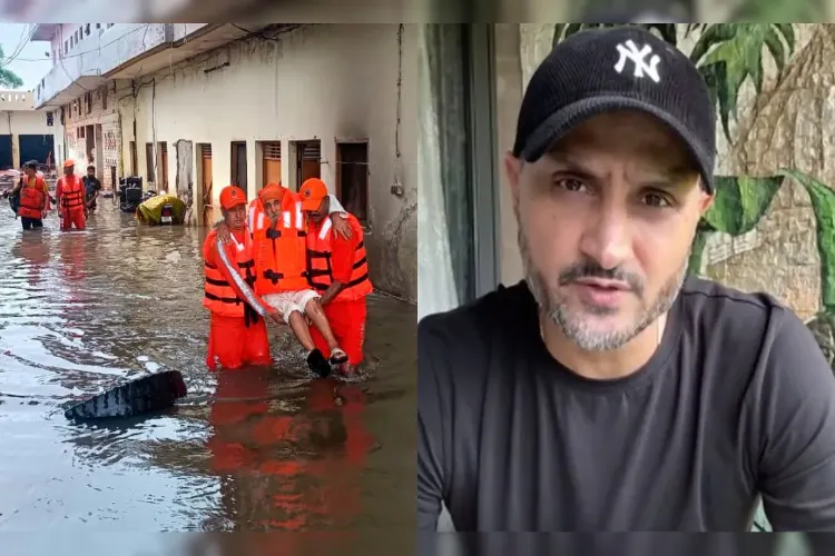 Harbhajan Singh active in relief work in flood affected Punjab