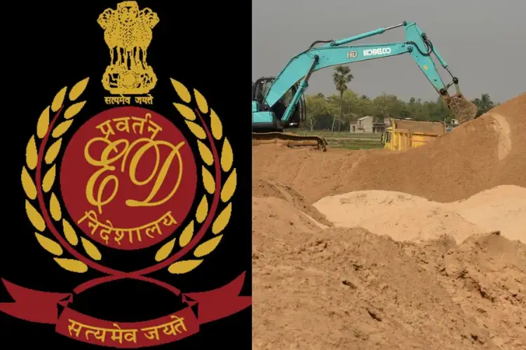 ED conducts raids in several areas of West Bengal over sand smuggling racket