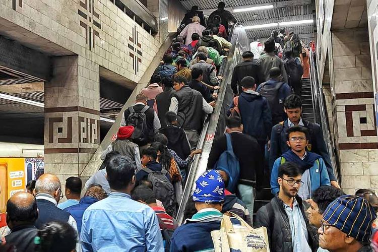 Services on Kolkata Metro's north-south corridor partially disrupted for nearly an hour
