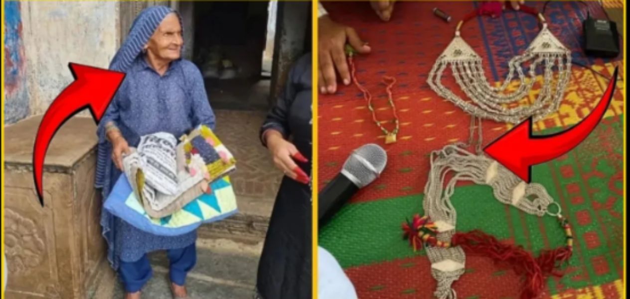 80 year old Muslim woman showed humanity, sold her jewelry to help Punjab flood victims
