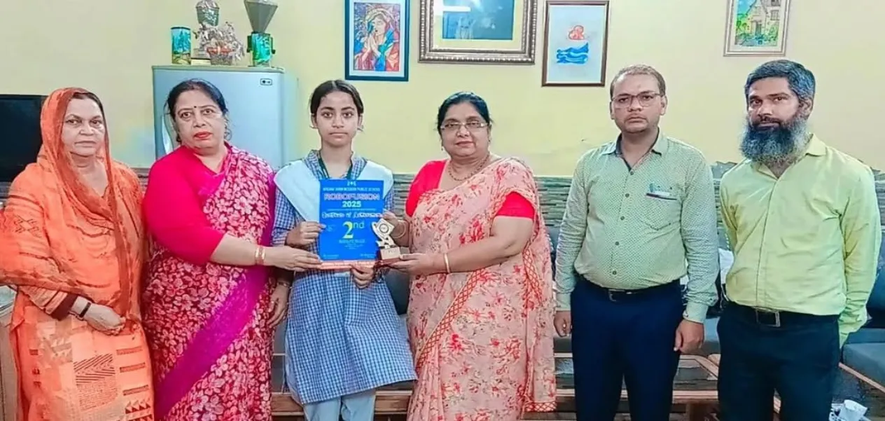 AMU Girls' School wins second prize at Robofusion 2025