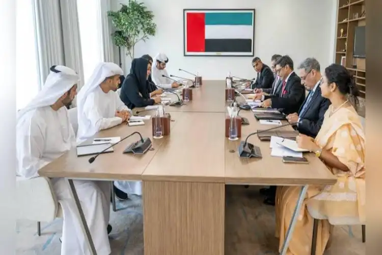 Foreign Secy Vikram Misri discusses bilateral ties, future partnerships with UAE's International Cooperation MoS Reem Al Hashimy