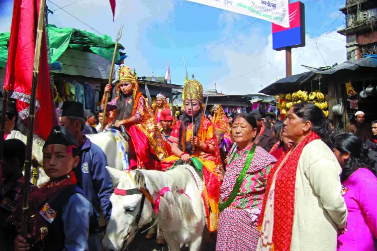 Durga Puja celebrations subdued in Darjeeling due to Nepal unrest