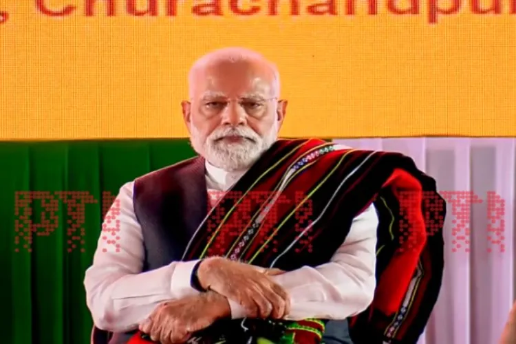 PM Modi calls for peace and prosperity in Manipur