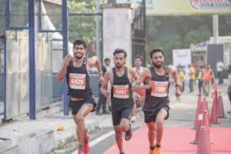 Youth marathon in Delhi led by Saina Nehwal, youth gathered in large numbers