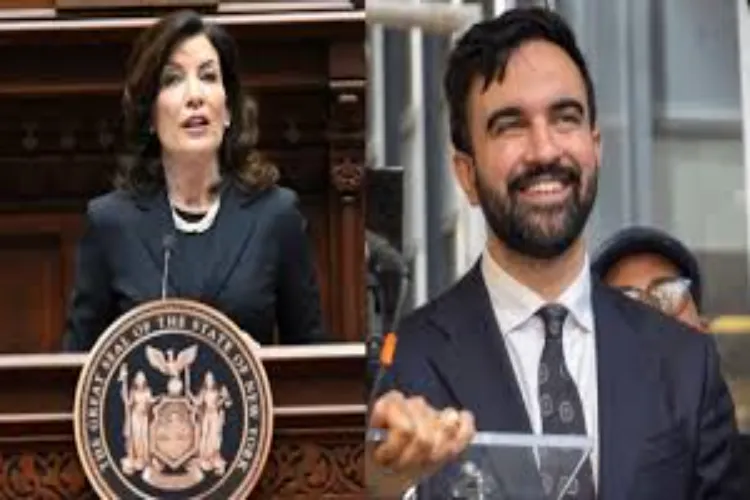 New York Governor Kathy Hochul endorses Zohran Mamdani for mayor