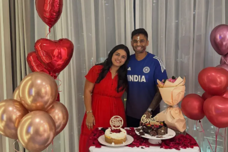 Team India captain Suryakumar Yadav celebrated his birthday after victory over Pakistan
