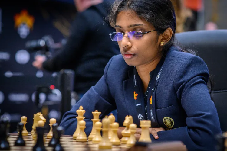 PM Modi congratulates Vaishali Rameshbabu on winning the chess title