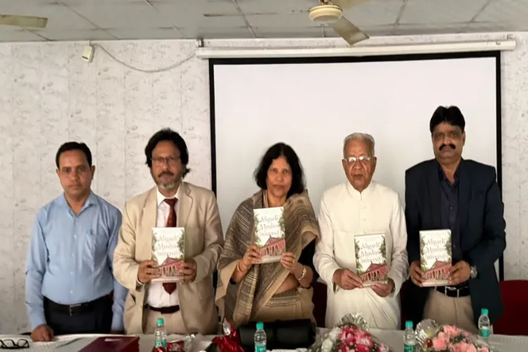 The book was launched at the Department of Arabic, AMU.