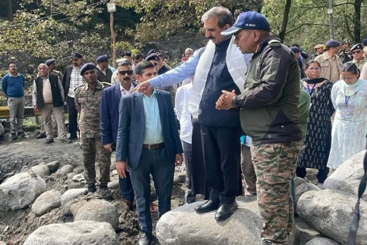 Himachal Pradesh CM Sukhwinder Singh Sukhu reviewed the damage caused by heavy rains and issued instructions for immediate relief and rehabilitation efforts.