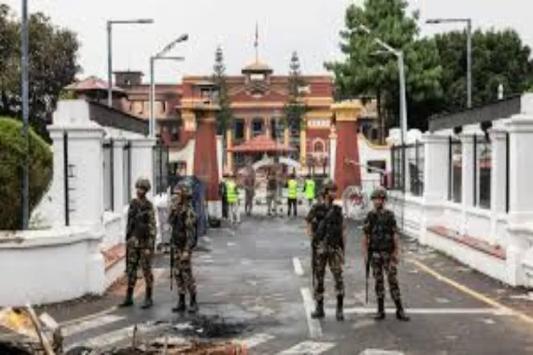 Oli has left the Nepali Army barracks and has been moved to his private residence.