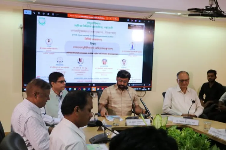The International Sanskrit Lecture Series launched at Jamia Millia Islamia