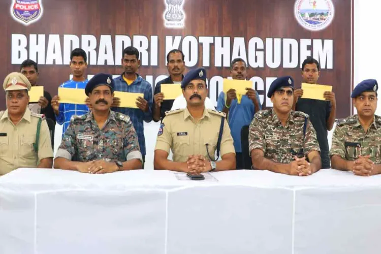 Telangana: Six Maoists surrender in Bhadradri-Kothagudem under 'Operation Cheyutha'