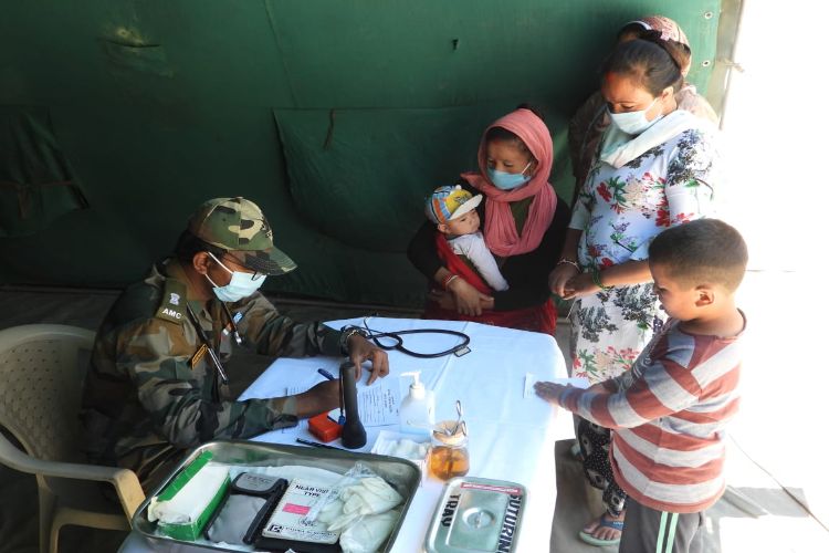 Jammu and Kashmir: Indian Army organised a five-day free medical camp in Bhaleesa, Doda under 'Operation Sadbhavana'.
