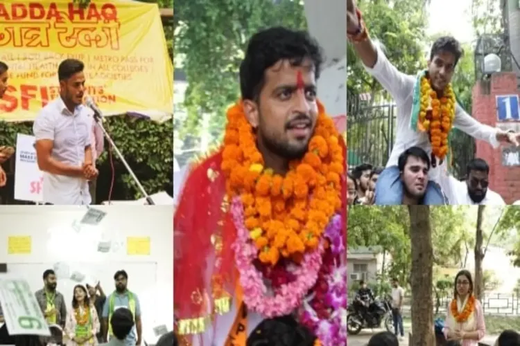 DUSU elections: ABVP wins three posts, NSUI wins one