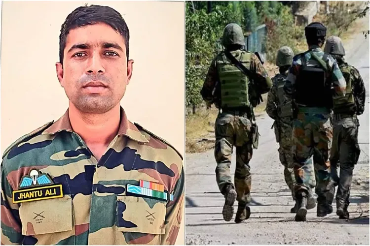 A soldier was killed during a search operation for militants in Udhampur, Jammu and Kashmir.