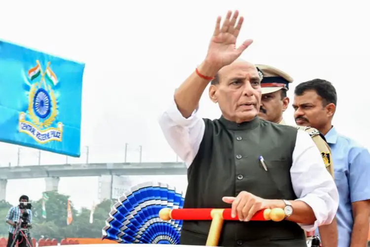 Rajnath Singh will go to Morocco on a two-day visit on Sunday