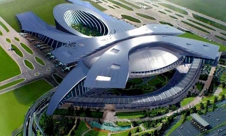 Jevra Airport will become India's largest aviation hub; to be inaugurated on October 30.