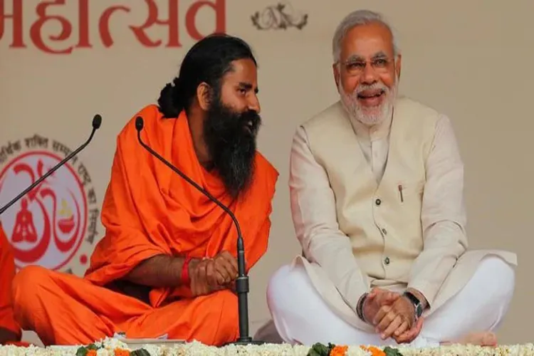 The economy has received a fresh boost: Yoga guru Baba Ramdev praises PM Modi.