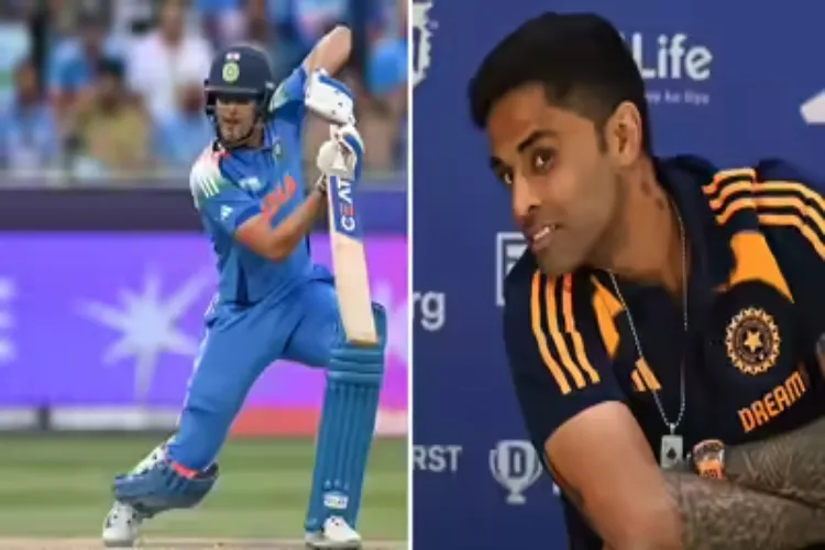 Suryakumar Yadav described the Abhishek-Gill partnership as 