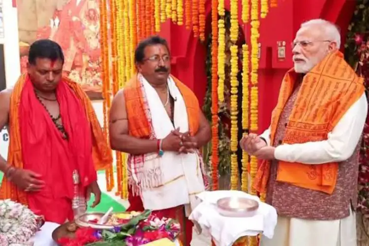 Tripura: PM Modi inaugurates development work of 'Mata Tripura Sundari Temple Complex'