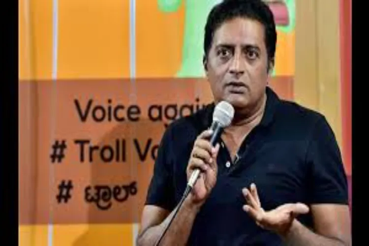 Prakash Raj raised his voice in support of Palestine, and targeted Israel, the US, and the Modi government.