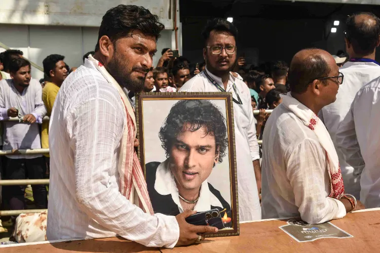 Popular Assamese singer Zubeen Garg cremated with state honours