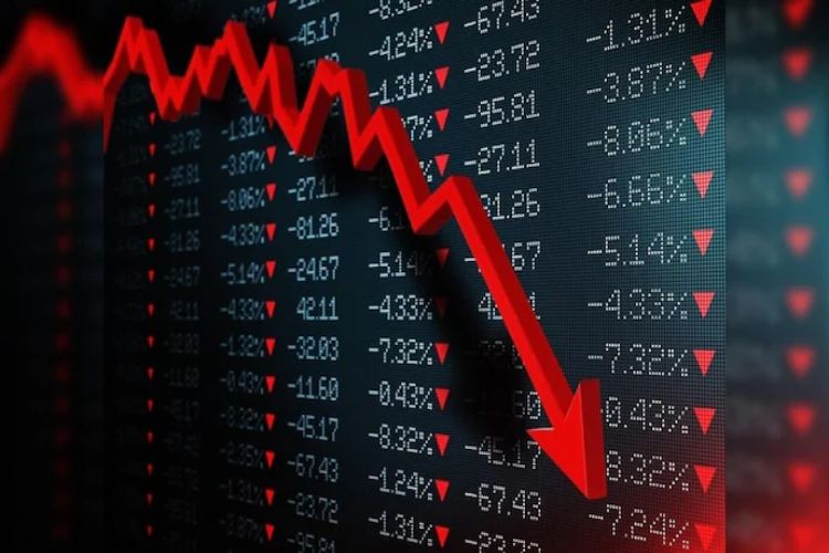 Stock market falls for the third day, Sensex loses 58 points