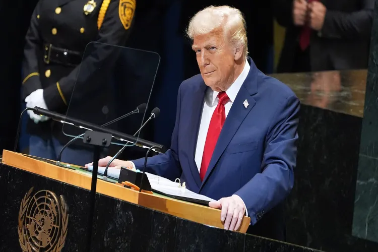 Trump's call to end the Gaza war at the UN General Assembly