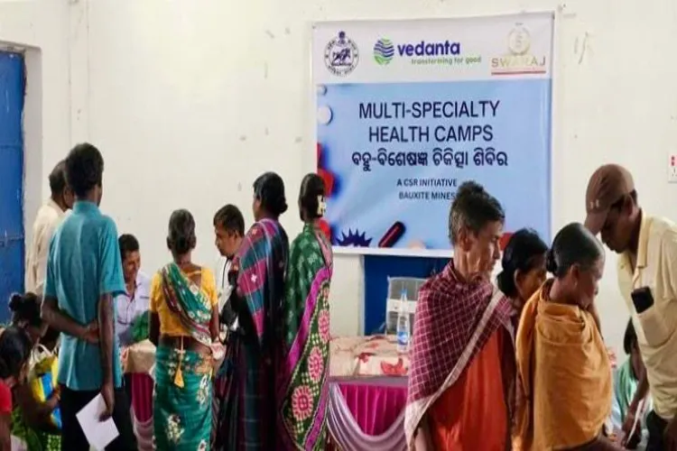 52,942 health camps organized in Odisha, benefiting 2.84 million people