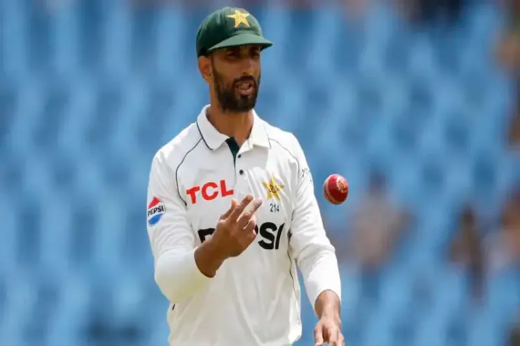 Shan Masood will remain as Pakistan's Test captain for the 2025-27 WTC cycle.