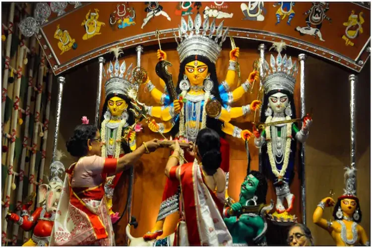 From the Bhagavad Gita to liberation: This Navratri, Bengali Durga Puja pandals will weave together faith, art, and celebration.