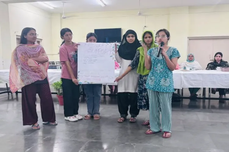 Jamia Millia Islamia organized an event on the 'Drug-Free India Campaign' at its Jammu and Kashmir hostel.