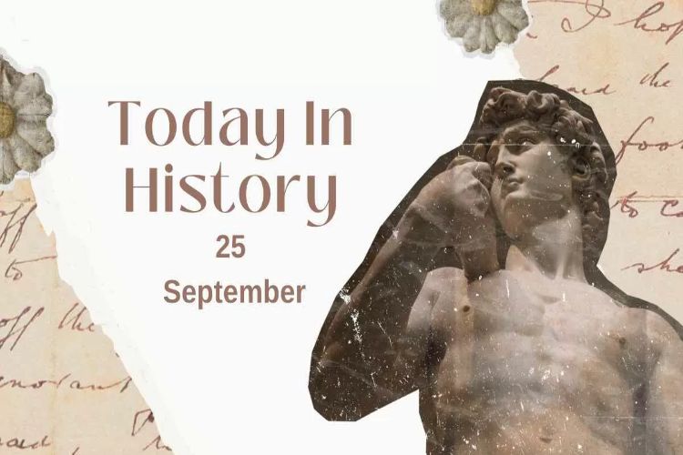 September 25: Major events in history