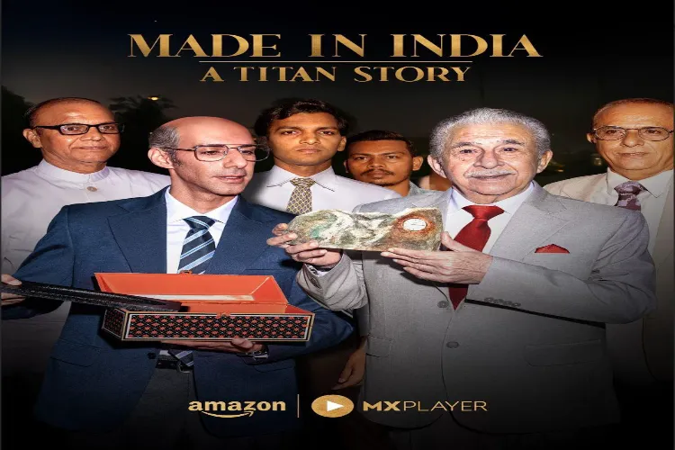 Amazon MX Player releases the first look of 'Made in India - A Titan Story'