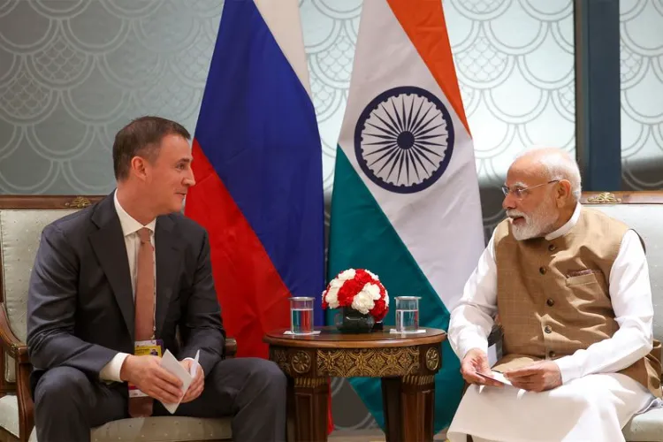 Russian Deputy Prime Minister Patrushev met with Prime Minister Modi.