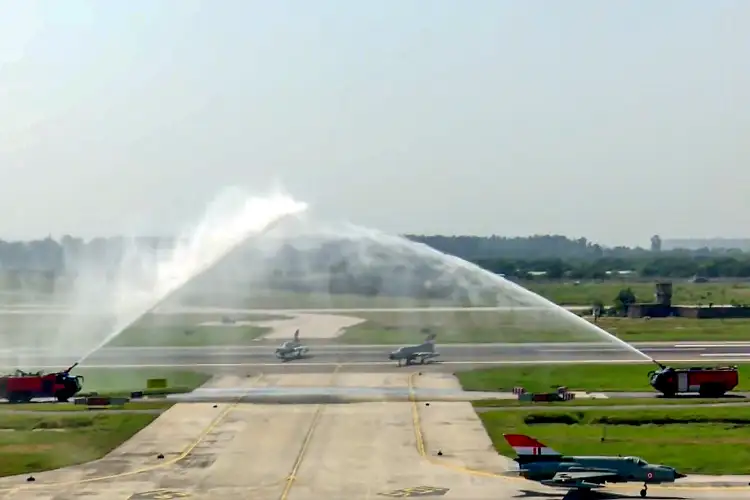 MiG 21 added many proud moments in military aviation journey: Rajnath